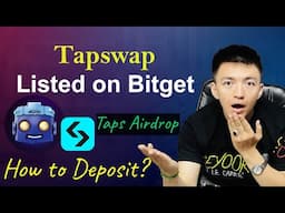 Tapswap Listed on Bitget Exchange | How to Deposit $Taps to Bitget | Tapswap Airdrop Distributed