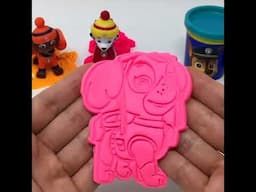 Making Skye Cockapoo of Paw Patrol & Friends with Play-Doh Molds & Toys #shorts