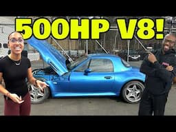 I Bought My Daughter a Dead BMW and Fixed it By V8 LS Swapping it