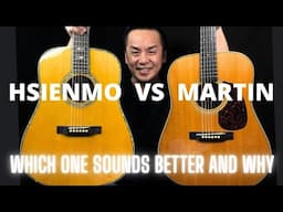 Martin VS HSIENMO Dreadnought SHOOTOUT @hsienmoguitars #hsienmoguitars @martinguitar