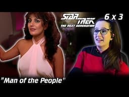 🖖Star Trek: The Next Generation 6x3 Man of the People REACTION