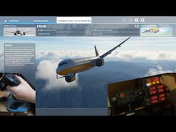 🛫LIRF ✈ LIRN🛬 | Rome-Naples Airline Run | FSX Mission Remake | Microsoft Flight Simulator ✈️