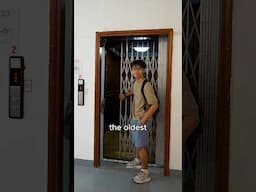 Oldest elevator in Singapore?!