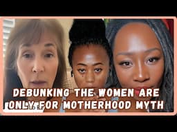 Woman Strongly Argues Women Are Created To Only Be Mothers, Housewives And Homemakers- Must Watch