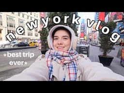 my first trip to NYC vlog