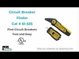 How to Use the 61-535 Circuit Breaker Finder