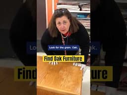 Find Furniture Made of Oak by Dr. Lori