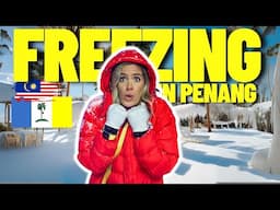 It's SNOWING in PENANG, MALAYSIA! We came here for Christmas 🇲🇾