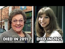 29 Coronation Street actors, who have passed away