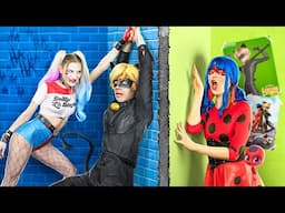 Harley Quinn merebut pacar Ladybug! Harley Quinn dan Cat Noir sekarang jadi pasangan!