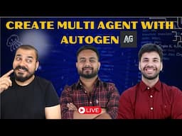 Create MultiAgent with Autogen | AGENTIC AI