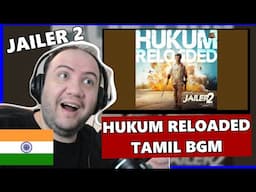 🇮🇳 Hukum Reloaded - Tamil (From Jailer 2) Producer Reacts