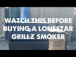 Review of the Lonestar Grillz 20x36 Offset Smoker