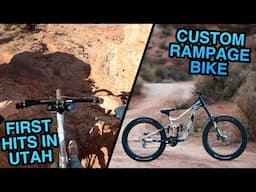 RAMPAGE BIKE BUILD AND FIRST HITS!!!