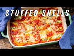 How I Make The Best Saucy Cheesy Stuffed Shells