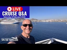 Cruise Q&A Live: Saturday 8 February 2025: 9am PT / Noon ET / 5pm UK