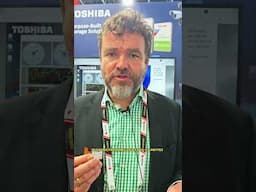 Rainer Käse of Toshiba discusses the evolution of hard disk drives at Intersec Expo 2025!