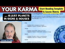 Vedic Astrology Sign Houses Rashis Bhavas Karma - Chart Reading Template and Cosmic Matrix - Evolve