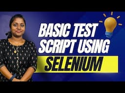 Basic Test Script with Selenium #archonsolutions #selenium #automationtesting