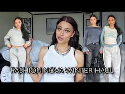 Winter Fashion Nova Haul ! *revamping my closet*