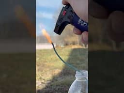 Firecrackers vs Water Bottle