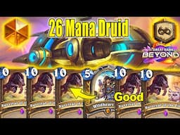 26 Mana Druid 11.0 Deck Is Powerful To Play All Day At The Great Dark Beyond Mini-Set | Hearthstone