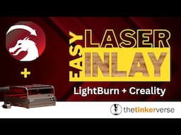 Easy Wood Inlays with LightBurn & Creality Falcon2 Pro | Step-by-Step Guide