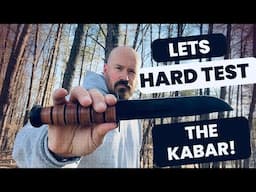 Hard Testing the Classic KaBar Knife // Can the Handle Take It?