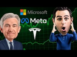 Massive Market Moves! MSFT, META & TSLA – Fed's Bold Decision!