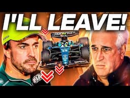 Alonso's BOMBSHELL LEAK Puts his Aston Martin F1 Future In JEOPARDY!