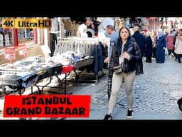 🇹🇷 Istanbul Grand bazaar Fake Market Turkey 2025 WALKING TOUR 4K