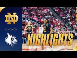 Second Half Explosion Powers Irish Past Cardinals | Notre Dame Women's Basketball Highlights