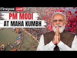 PM Modi at Kumbh Mela: Indian PM Modi Visits Prayagraj, Takes Dip at Sangam | Yogi Adityanath N18L