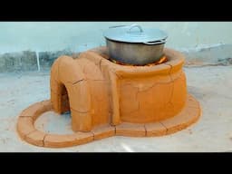 Technical Of Making Clay Stove By Hand Do It Yourself At Home