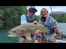 Fly Fishing Date Night!!! Trout Fishing the Kenai River in Alaska with my Wife