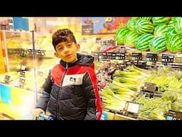 Jason and Alex Supermarket Shopping Vlog