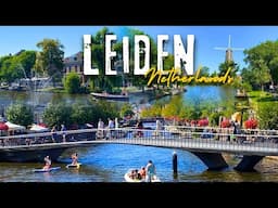 🇳🇱 LEIDEN, NETHERLANDS - Is it a place worth to visit? | Best spots in the city | Leiden Tour in 4K