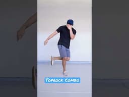 Dance Footwork | Toprock Combo | Basic Breakdance Tutorial | Dance Tutorial #shorts