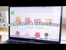 6 useful websites/extensions for students! 💻 ✨ *free*