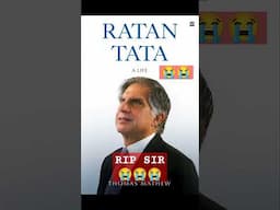 Sir Ratan Tata, chairman emeritus of Tata Sons, dies at 86 On Wednesday Night #tatas #tatasons  #rip