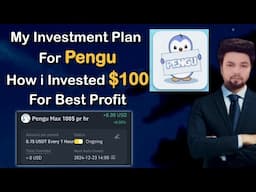 How i Invested my $100 on Pengu Memecoin on Binance