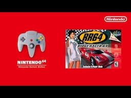 Play Ridge Racer 64 with Nintendo Switch Online + Expansion Pack!