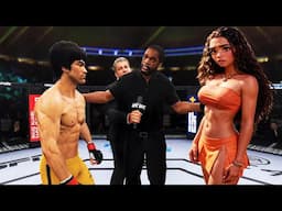 UFC 4 | Bruce Lee vs. Curvy Moana | EA Sports UFC 4