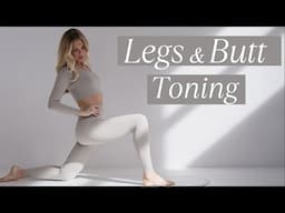 Tone Your Butt & Thighs | Standing Pilates Butt & Thigh Toning Workout