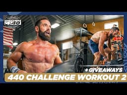 40 Minute GRIND // Mayhem 440 Challenge Workout 2 + GIVEAWAYS