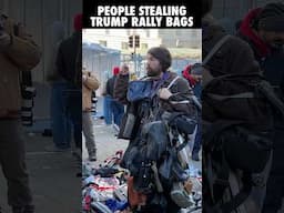 People's Bags Stolen At The Trump Inauguration