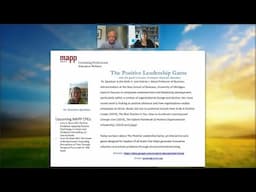 Positive Leadership™ The Game Webinar