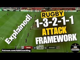 Rugby 13211 Attack Framework Explained | Rugby Analysis | GDD Coaching