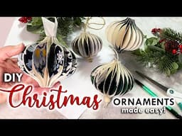 Christmas Crafts｜Christmas Decorations Ideas 2024（Step By Step）Christmas Ball Origami Ornaments