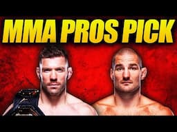 MMA Pros Pick ✅ Dricus Du Plessis vs. Sean Strickland 2  - Part 2 👊UFC 312